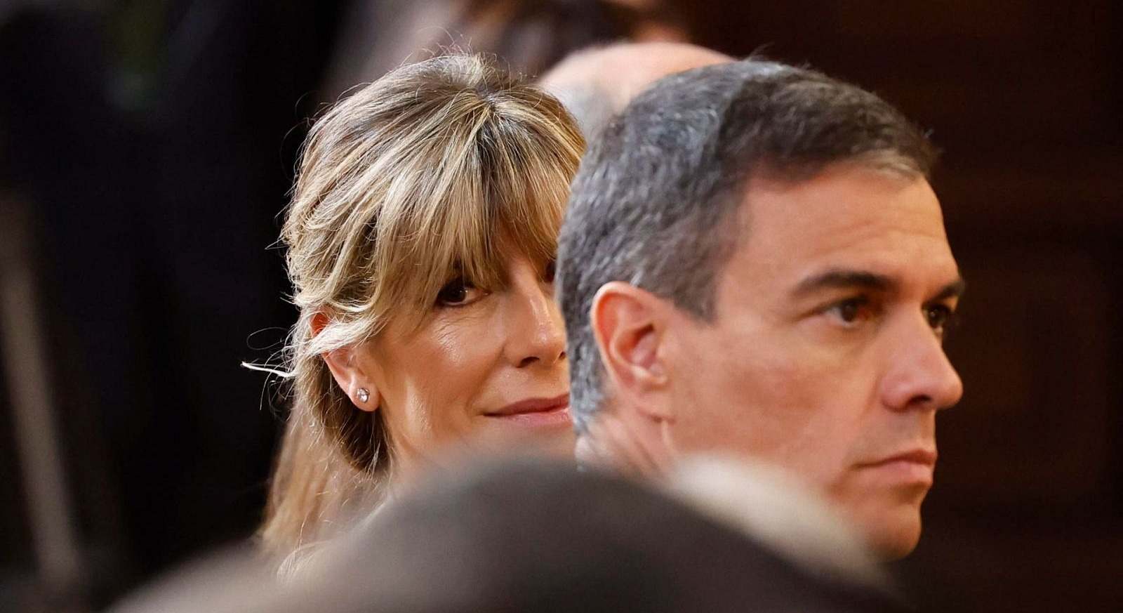 Begoña Gómez y Pedro Sánchez. / Foto: EFE.