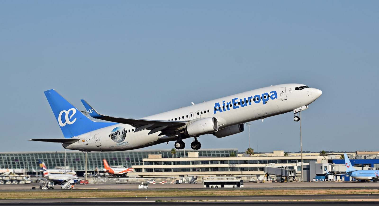 Boeing 737-85P de Air Europa. / Foto: Gonzalo Rubio