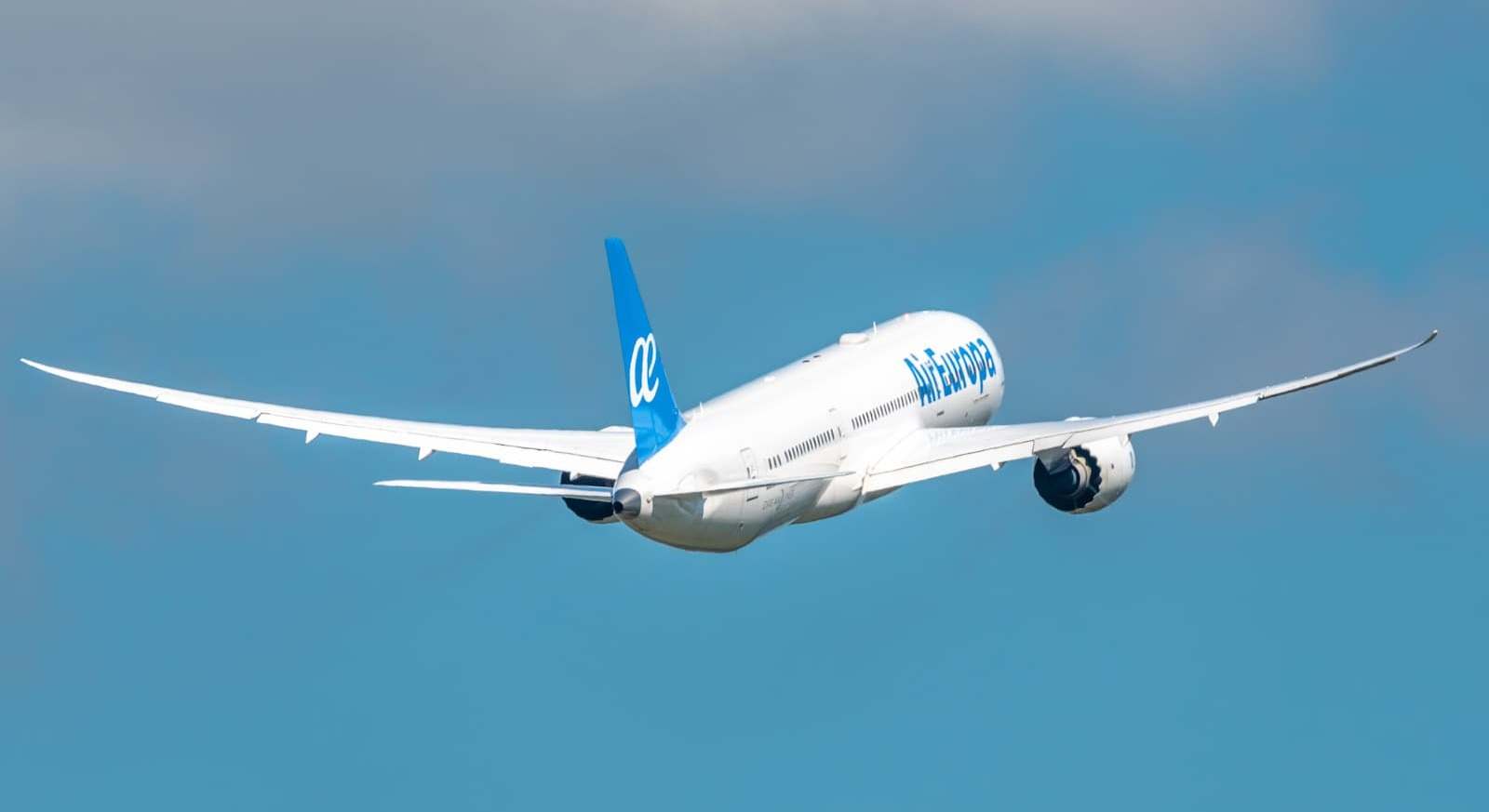 Avión Boeing 787 Dreamliner de Air Europa. 