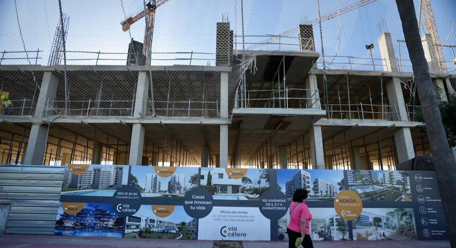 Obra de vivienda en Sevilla. Fernando Ruso