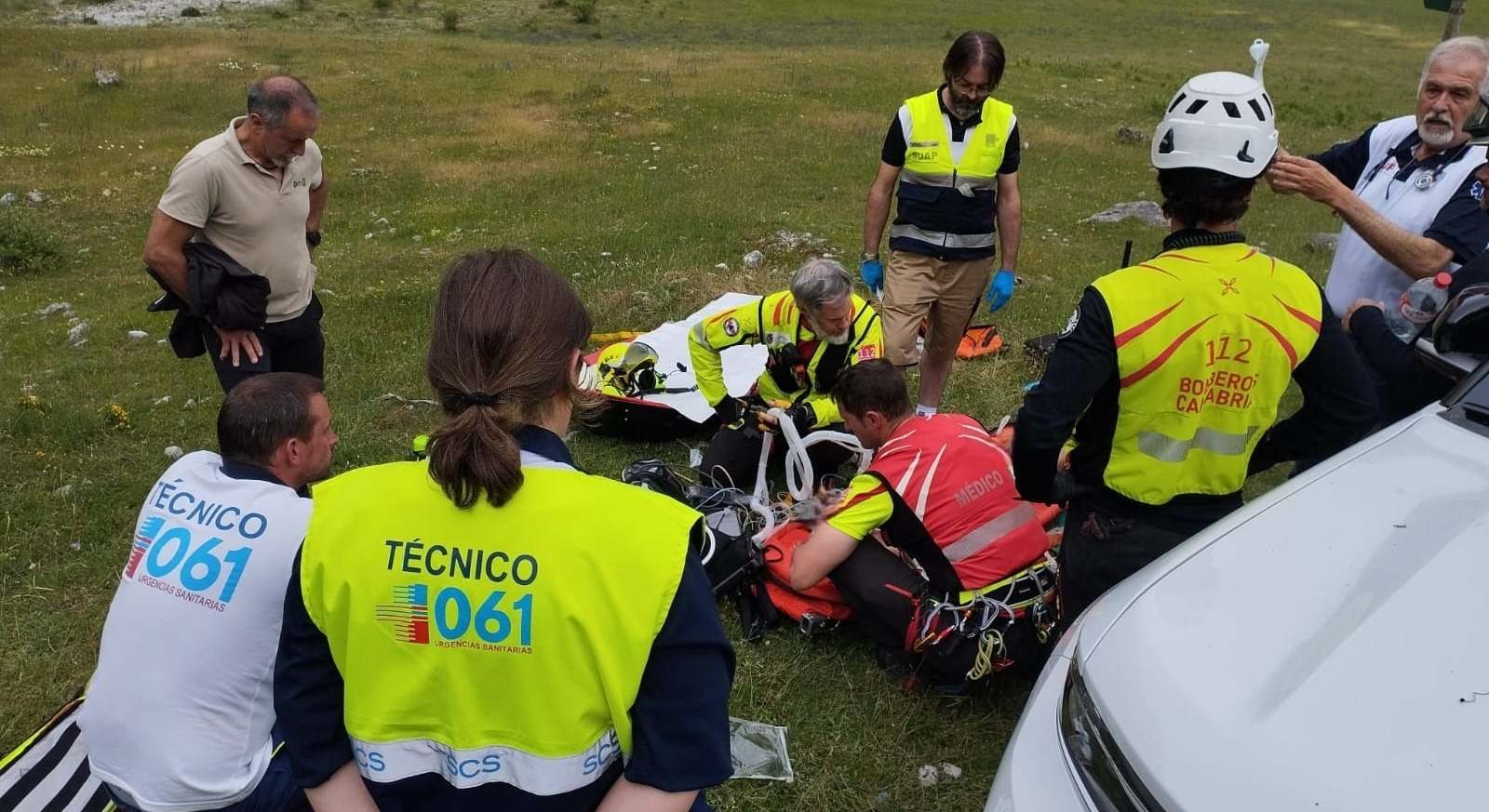 Muere un alemán de 74 años mientras caminaba por el circo glaciar de Fuente Dé, en Picos de Europa