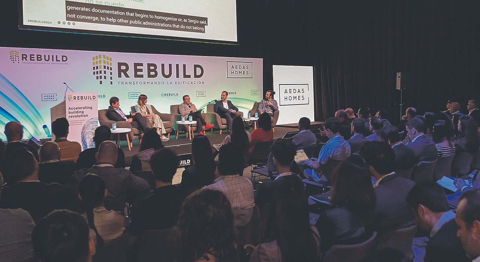 Congreso de Arquitectura Avanzada y Construcción 4.0, el foro de referencia sobre tendencias del sector que se organiza en el marco de REBUILD