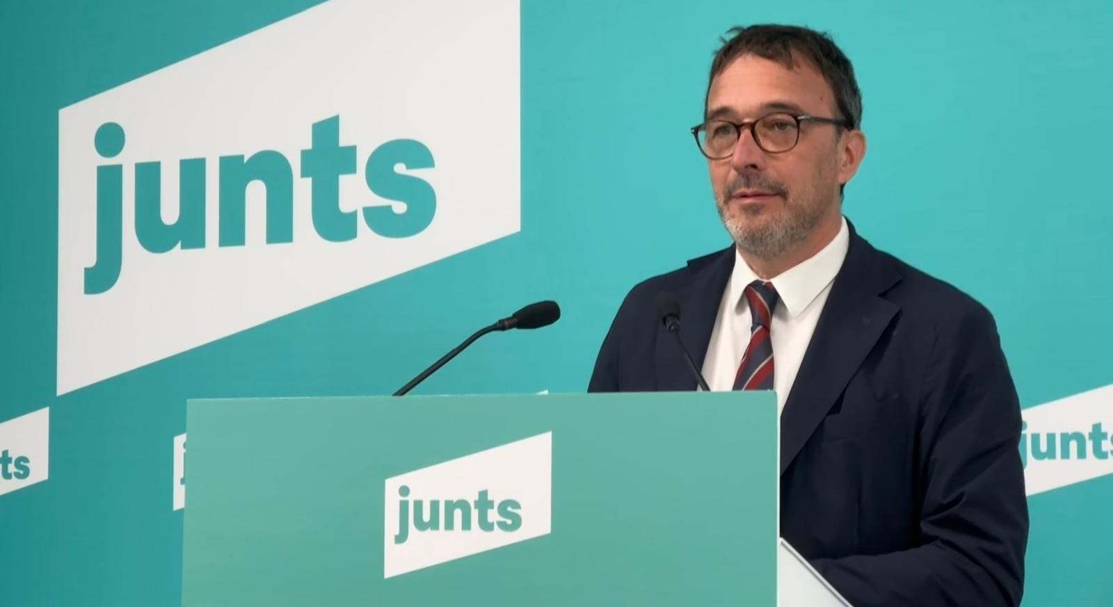Josep Rius, vicepresidente y portavoz de Junts. Foto: EP.