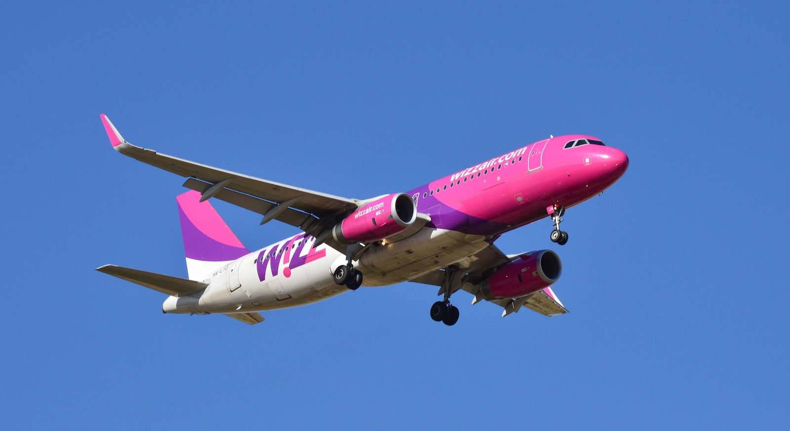Avión de Wizz Air. / Foto: David Nguema