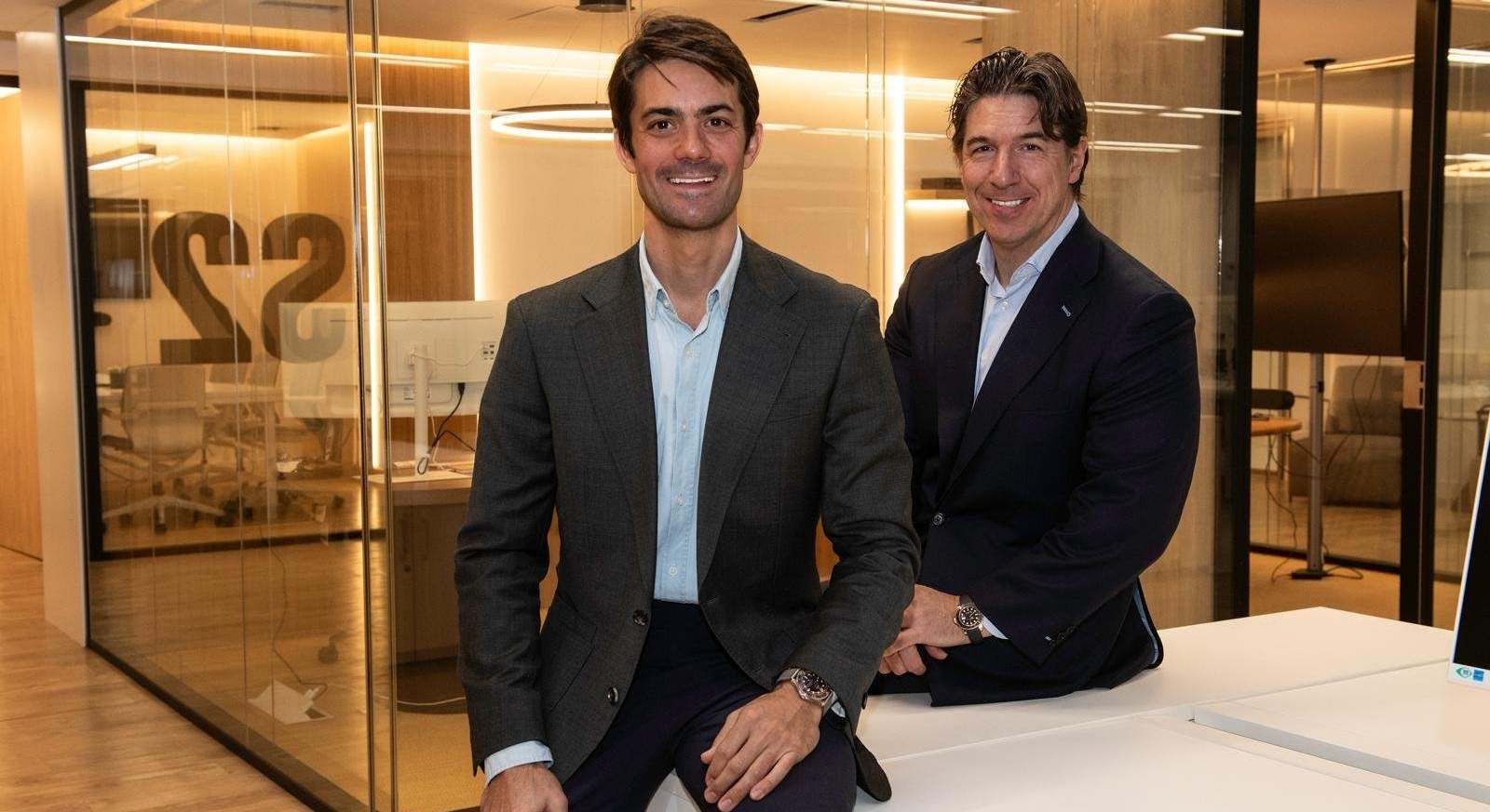 Ramiro Iglesias (izda.) y Eduardo Navarro, socios fundadores de Crescenta.