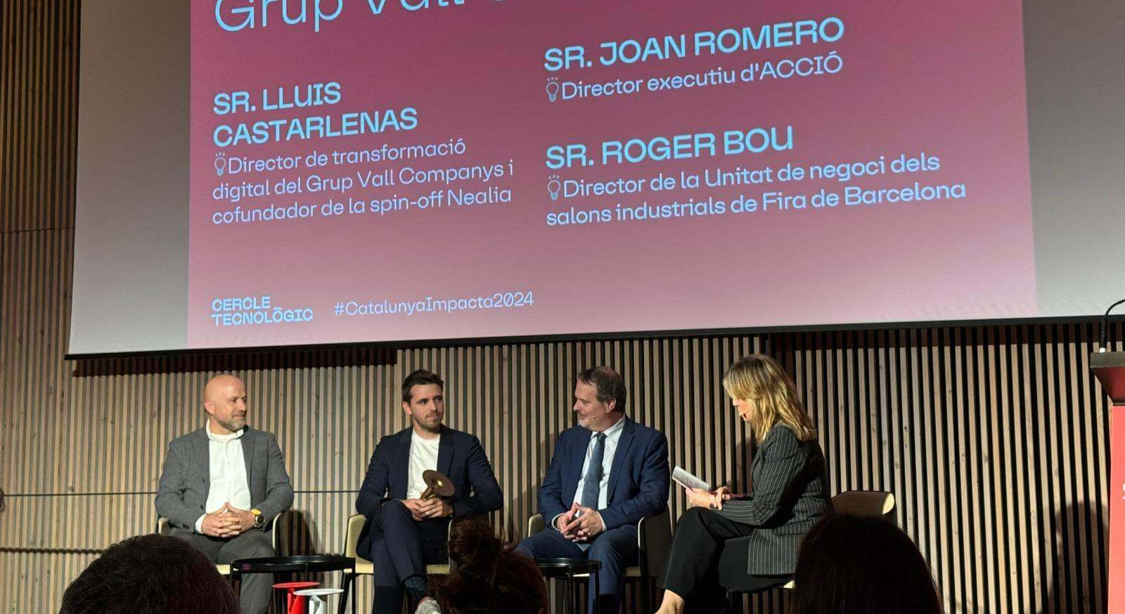 Nealia recibe el Premio Catalunya Impacta. EE
