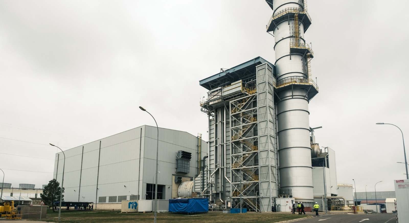 La planta de ciclo combinado de Castejón. TOTALENERGIES
