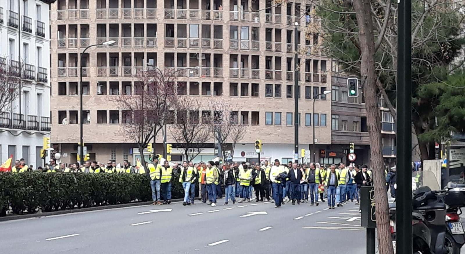 agricultores movilización zaragoza