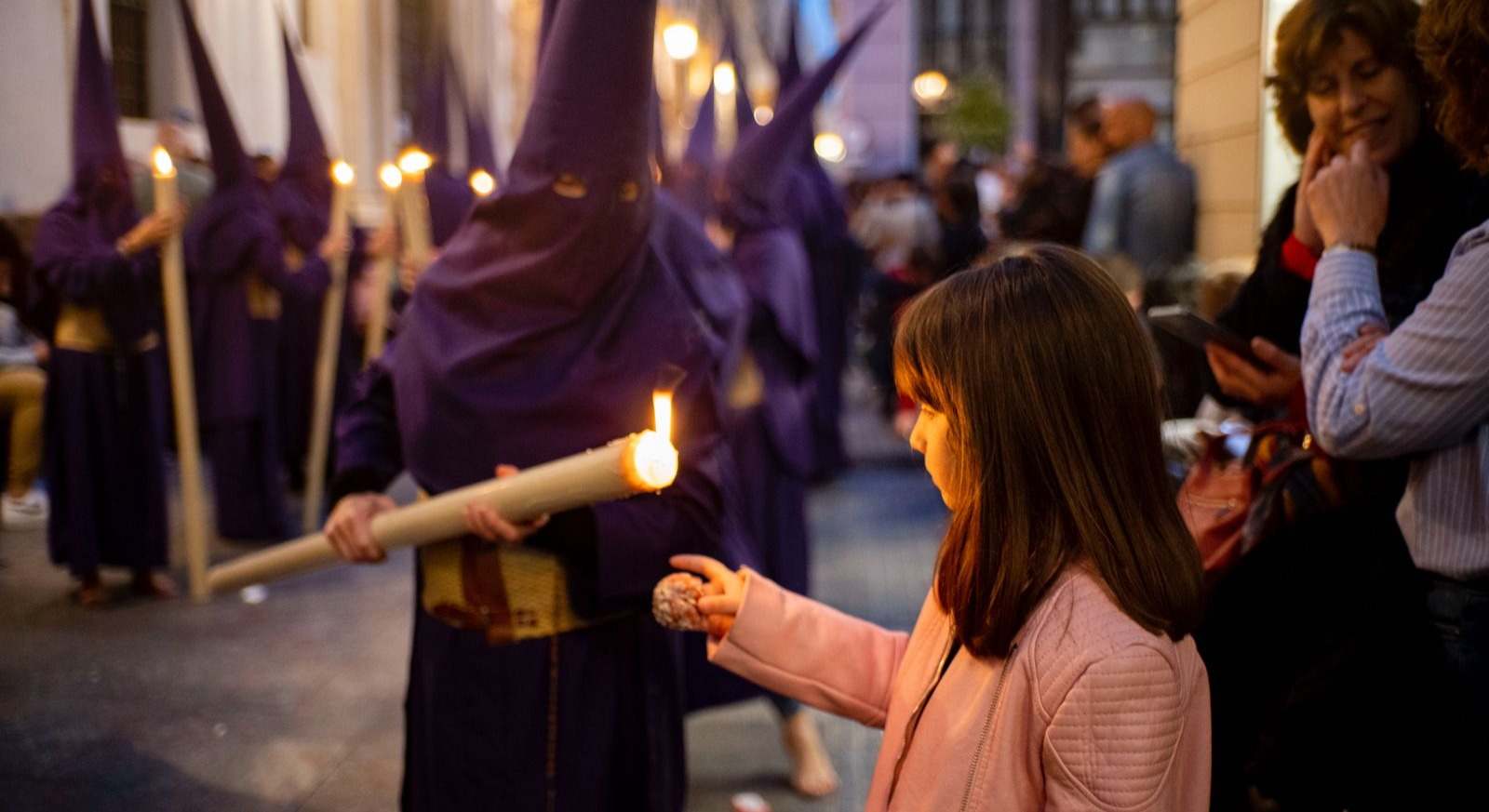 Procesión en Andalucía.