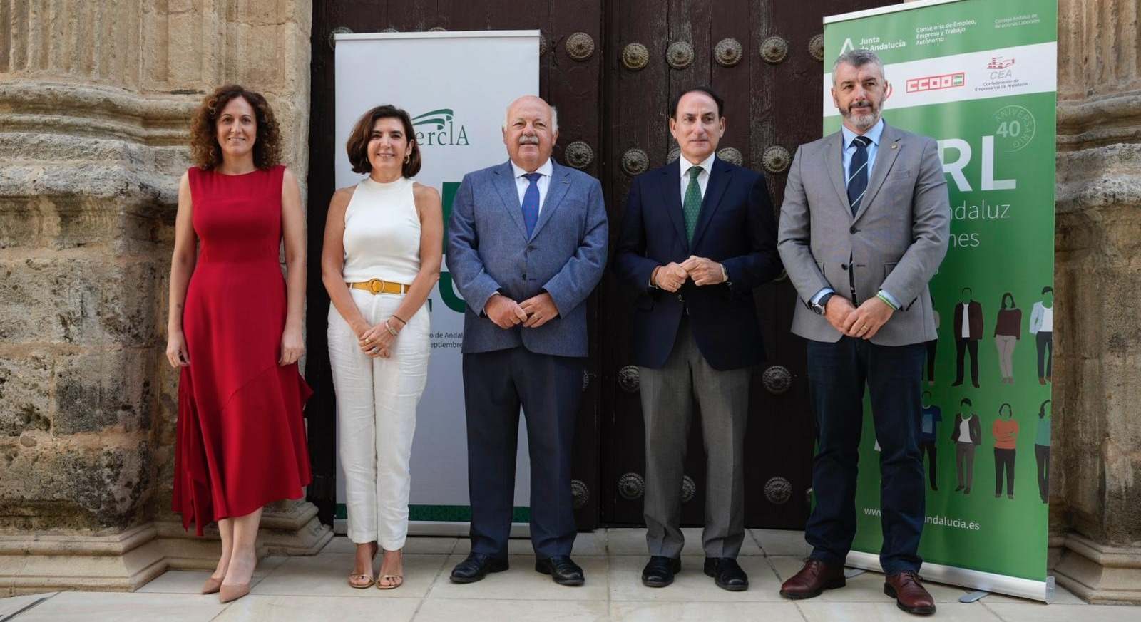 Celebración del XXV aniversario del SERCLA en el Parlamento andaluz.