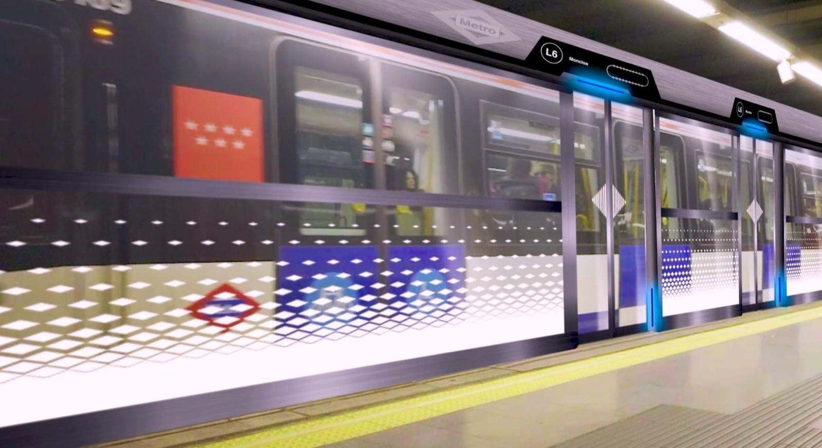 Proyecto de las puertas automáticas de la Línea 6 del Metro de Madrid