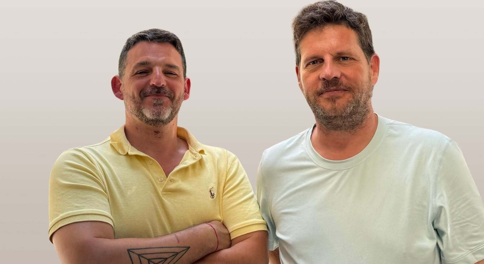 Francisco López y Gerard Compte, CEOs de Clientify y FindThatLead.