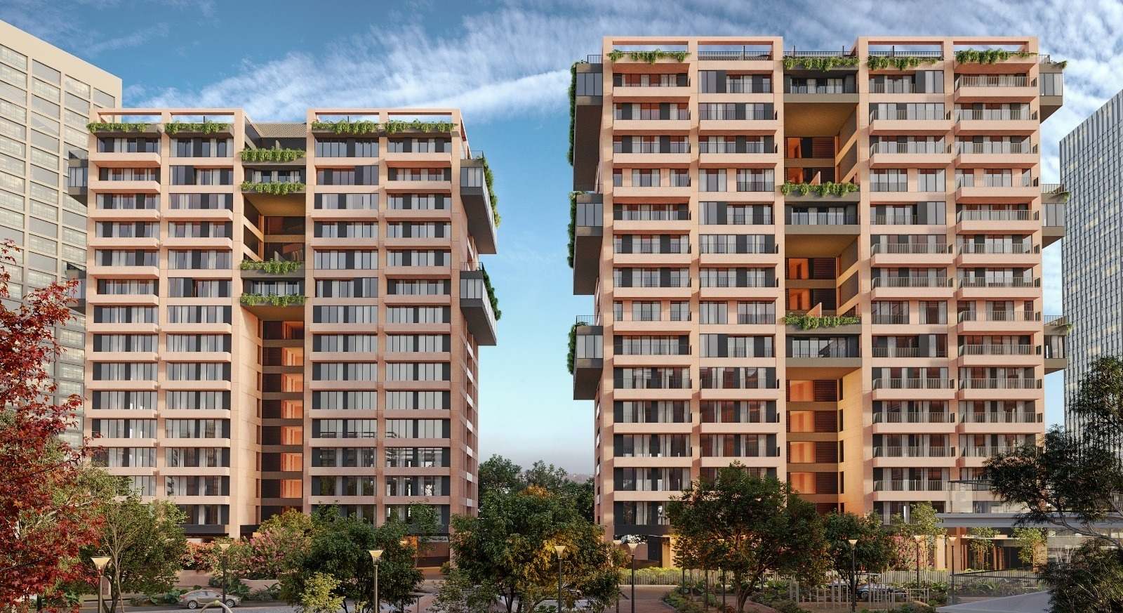 Proyecto Acuarela Residencial en México.
