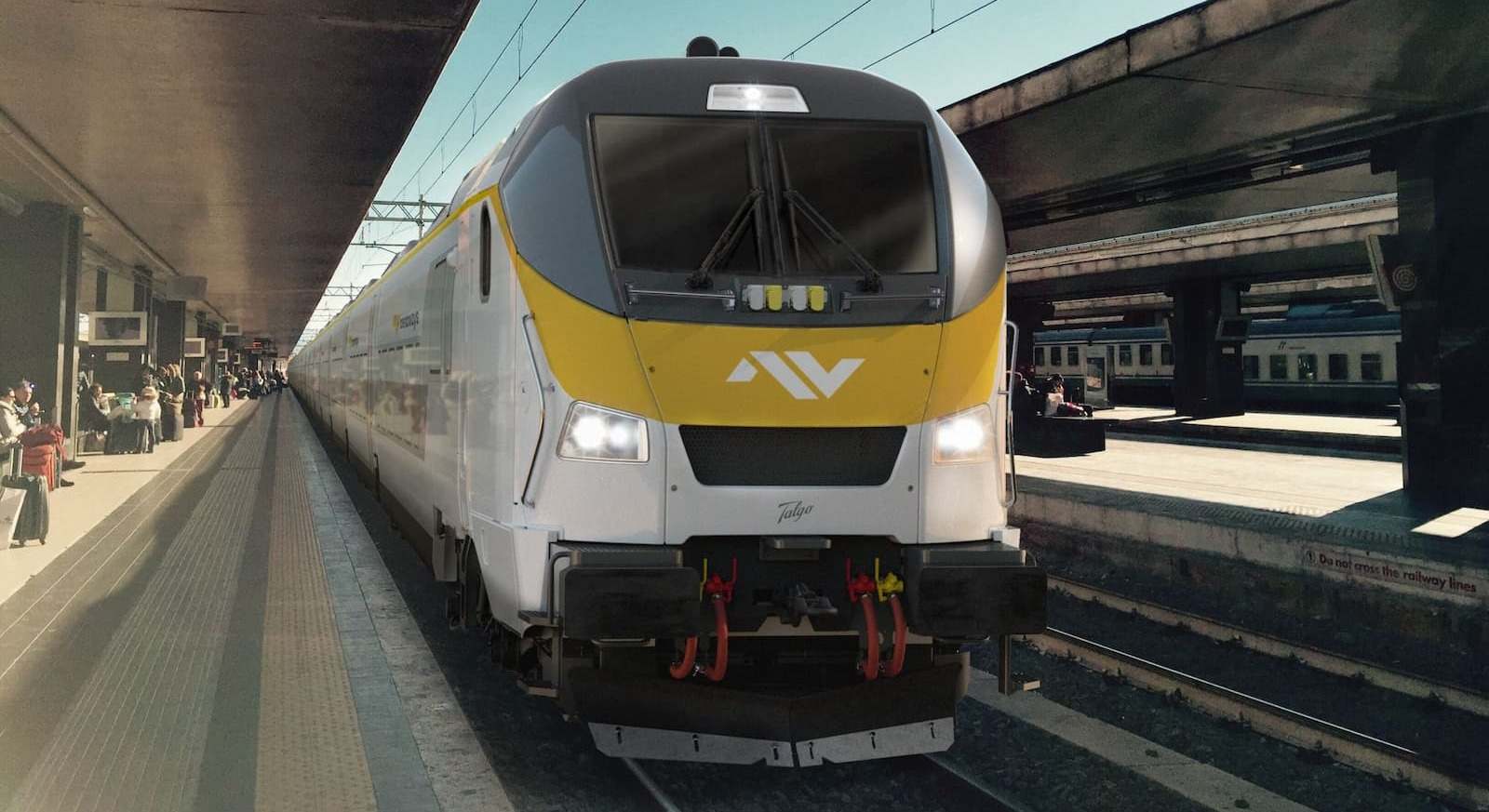 Render de los futuros trenes de Arenaways. / AW