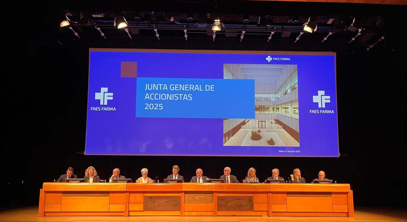 Junta General Accionistas Faes Farma