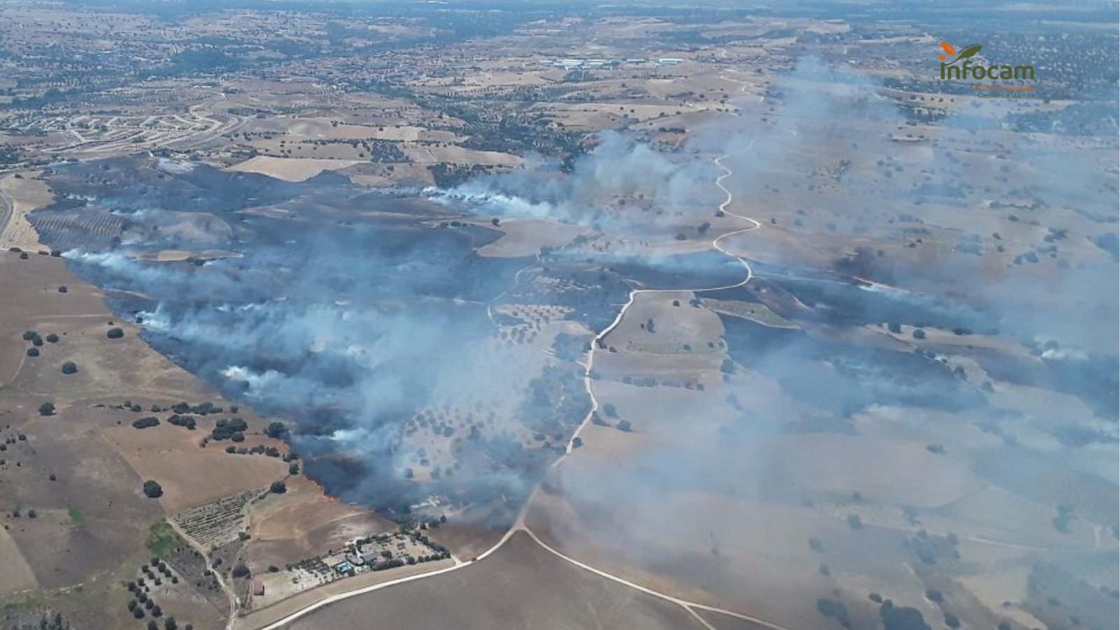 Incendio Méntrida