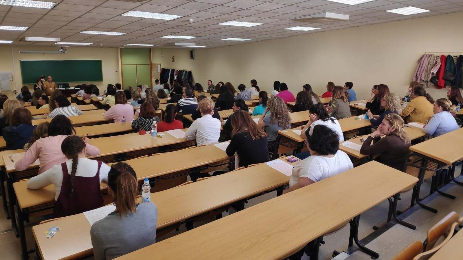 Exámenes para oposiciones. / Foto: EP