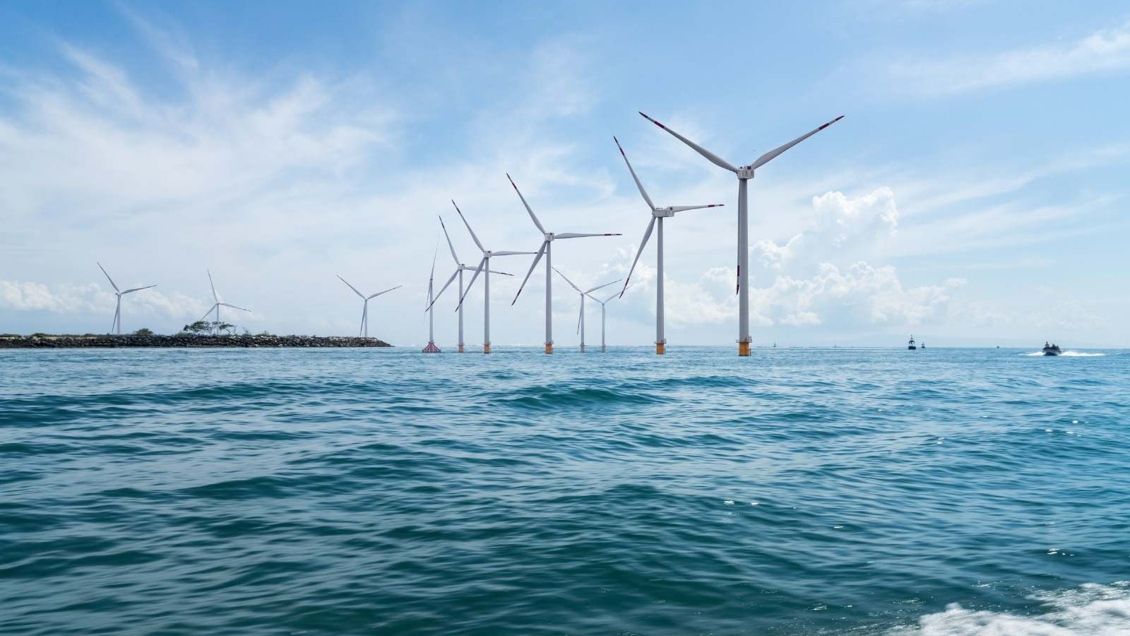 Un parque eólico marino. EUROPA PRESS