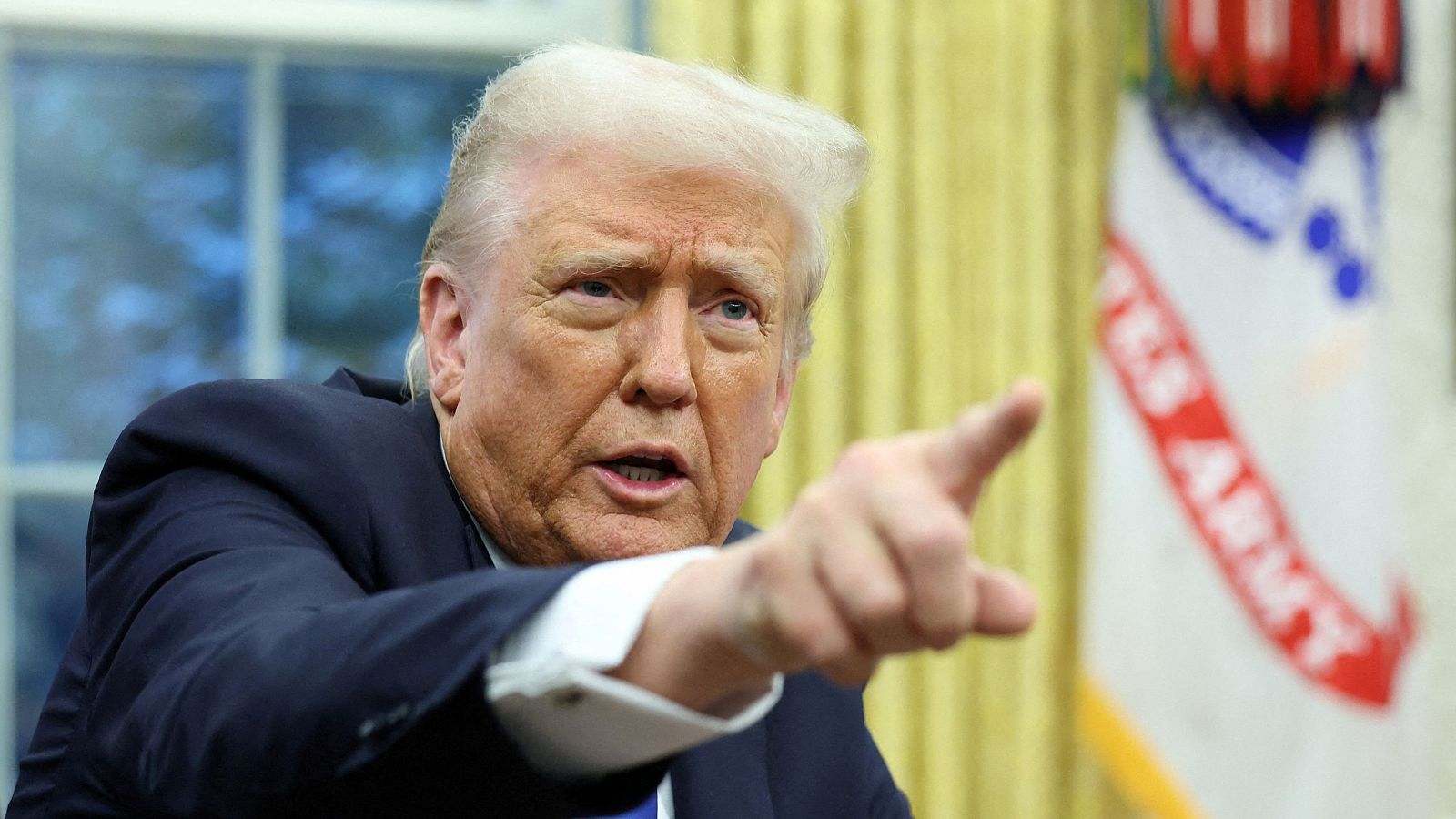 El presidente de EE.UU, Donald Trump.