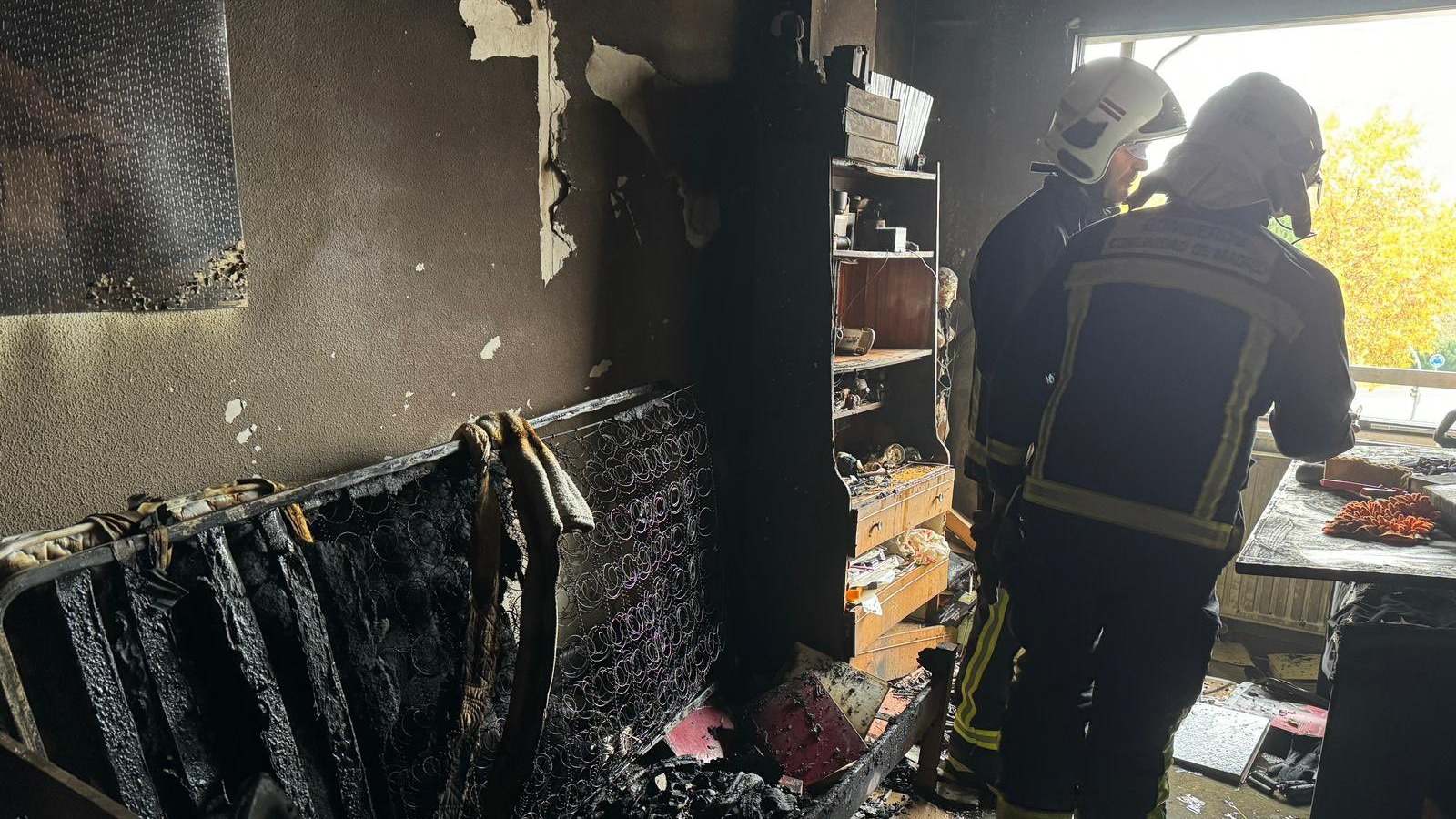 Vivienda Pozuelo de Alarcón incendio por la batería de una bicicleta eléctrica bomberos