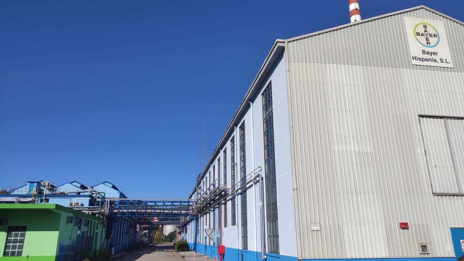 Planta de Bayer en La Felguera