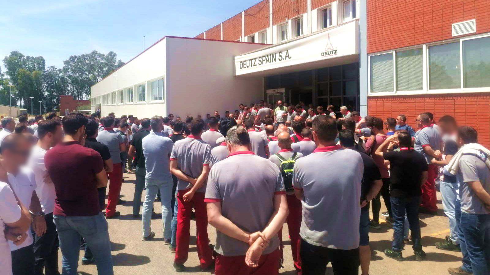 Asamblea de Trabajadores en Deutz Spain