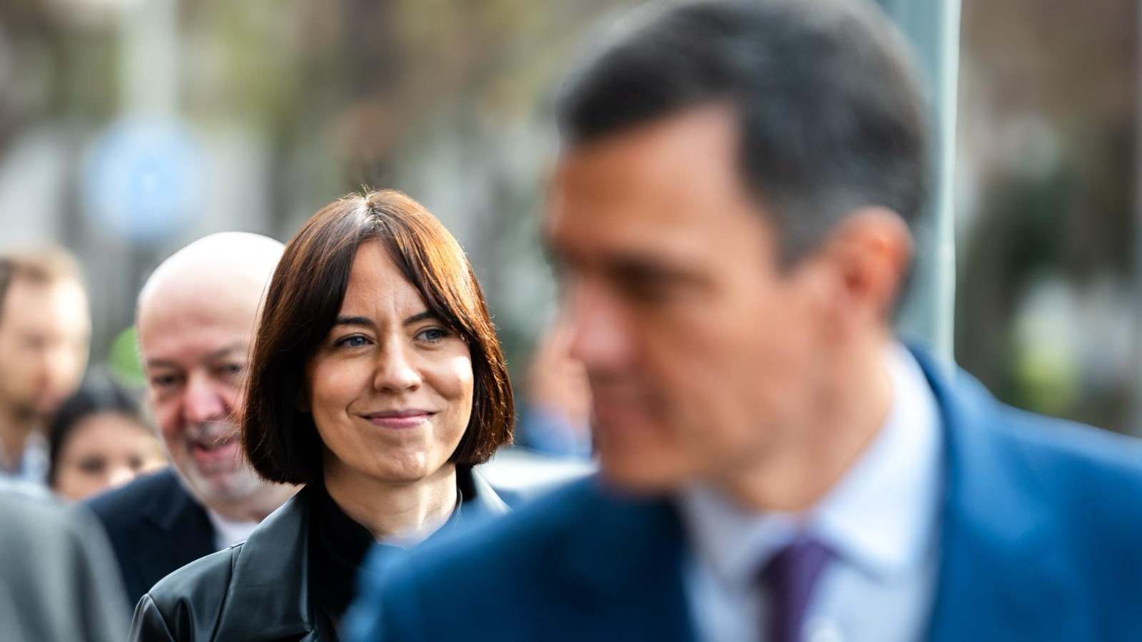 Diana Morant, tras Pedro Sánchez.