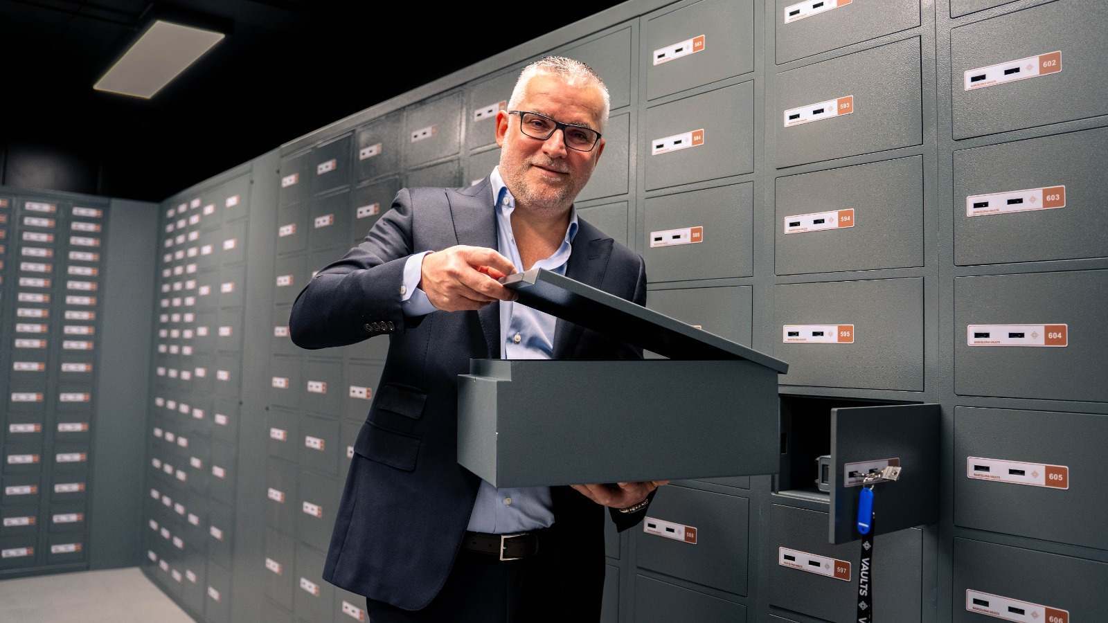 Seamus Fahy, managing director de Barcelona Vaults. EE