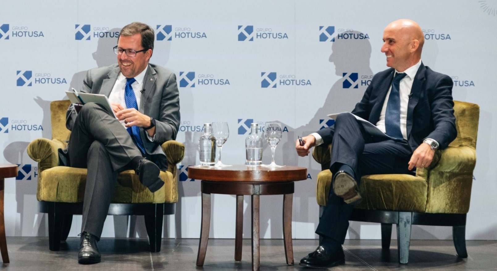 Raül Blanco, presidente de Renfe; y Simone Gorini, CEO de Iryo.