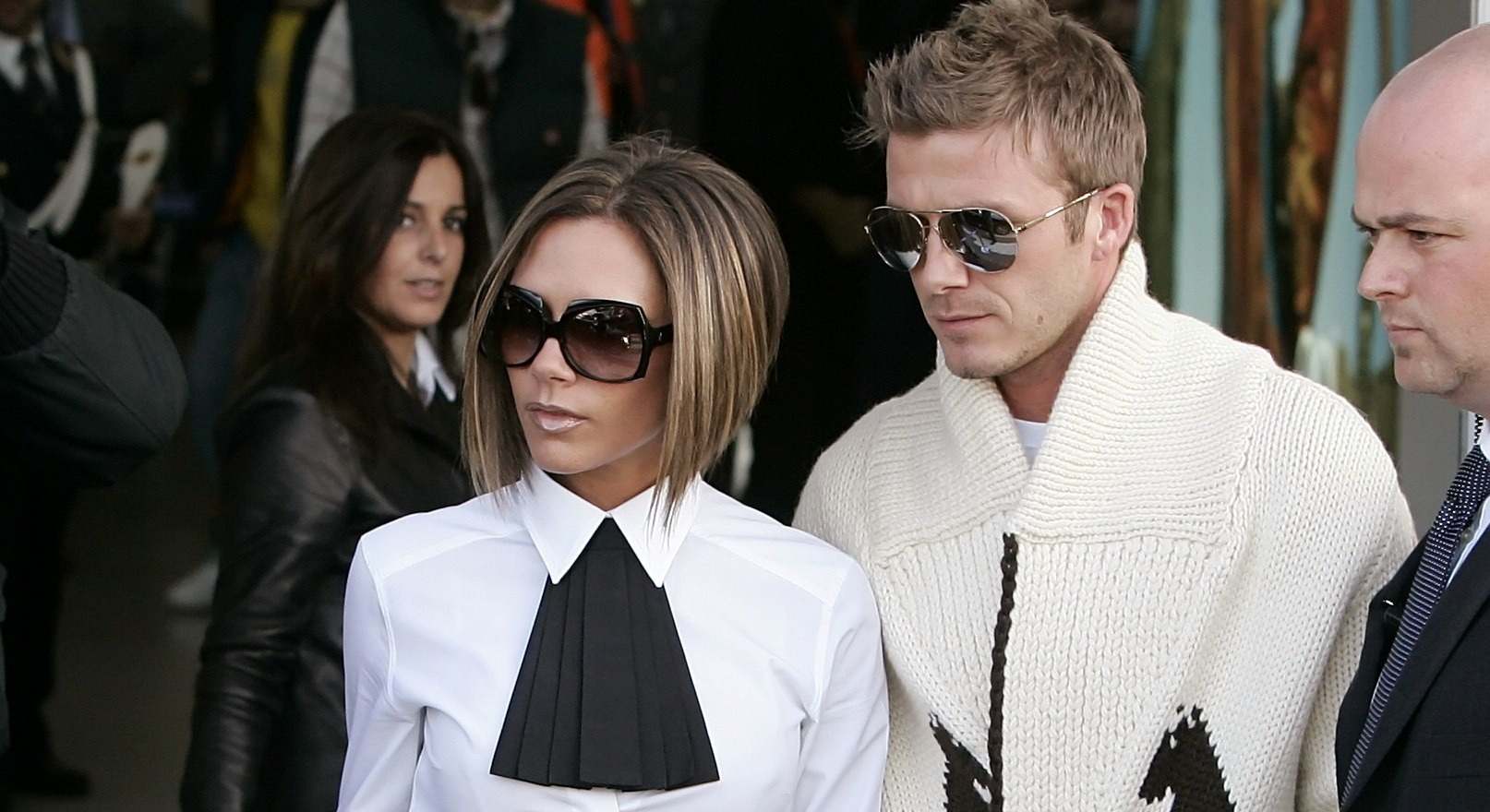 David y Victoria Bekam en una imagen de