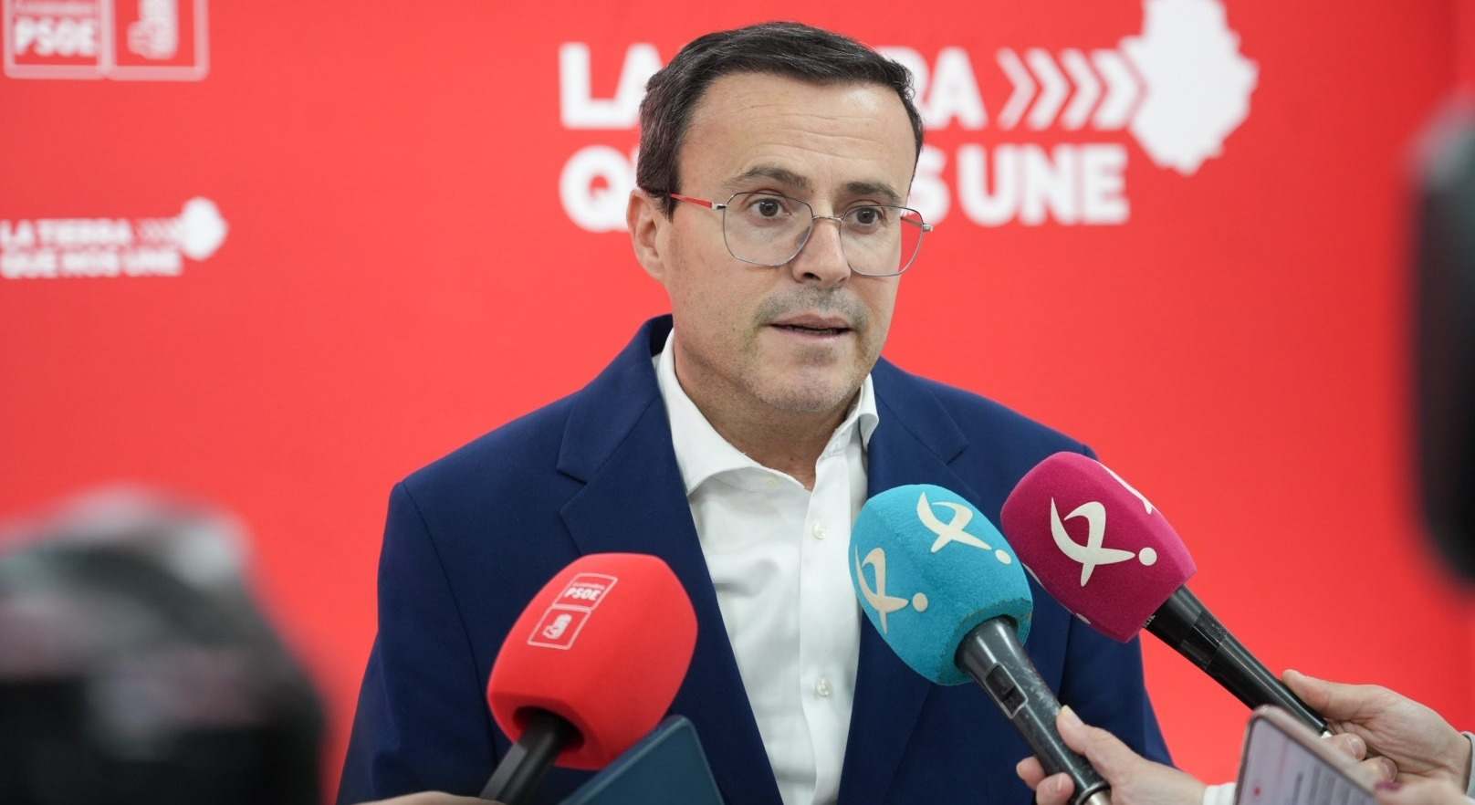 Miguel Ángel Gallardo, secretario general del PSOE de Extremadura