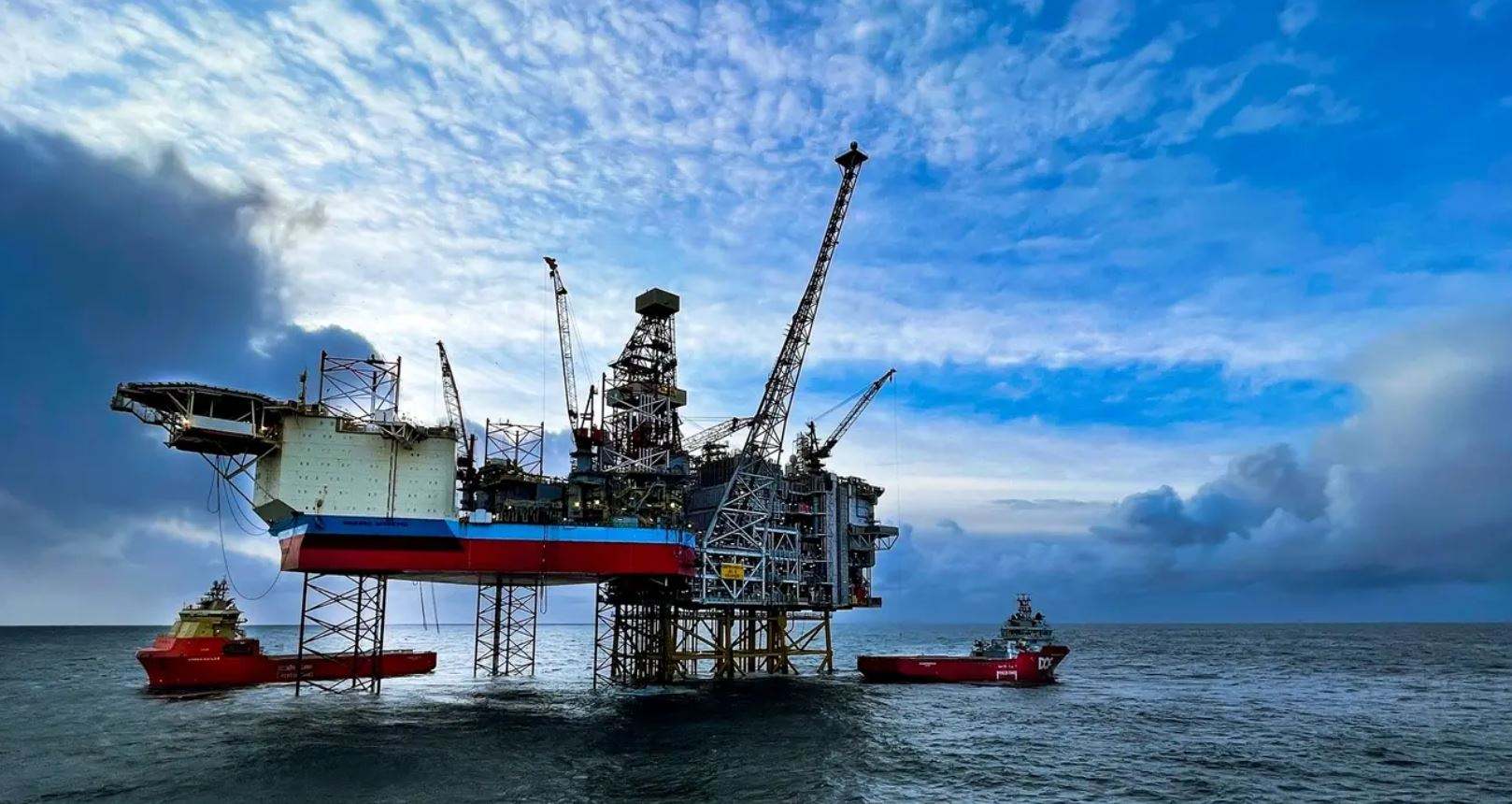 Plataforma petrolera de Equinor en el Mar del Norte (Equinor)
