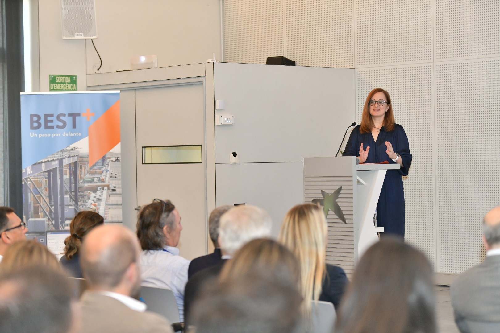 Iratxe Pérez, 'commercial manager' de Hutchison Ports Best. EE
