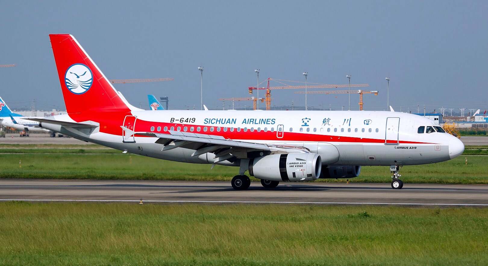 Airbus A319-133 de Sichuan Airlines. Foto: byeangel / Wikipedia