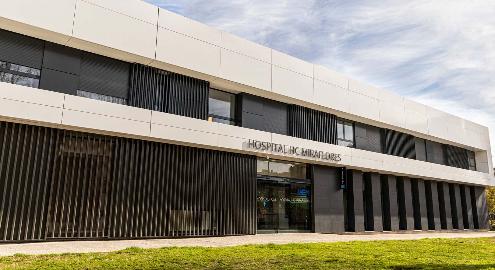 Fachada del Hospital Miraflores de HC: