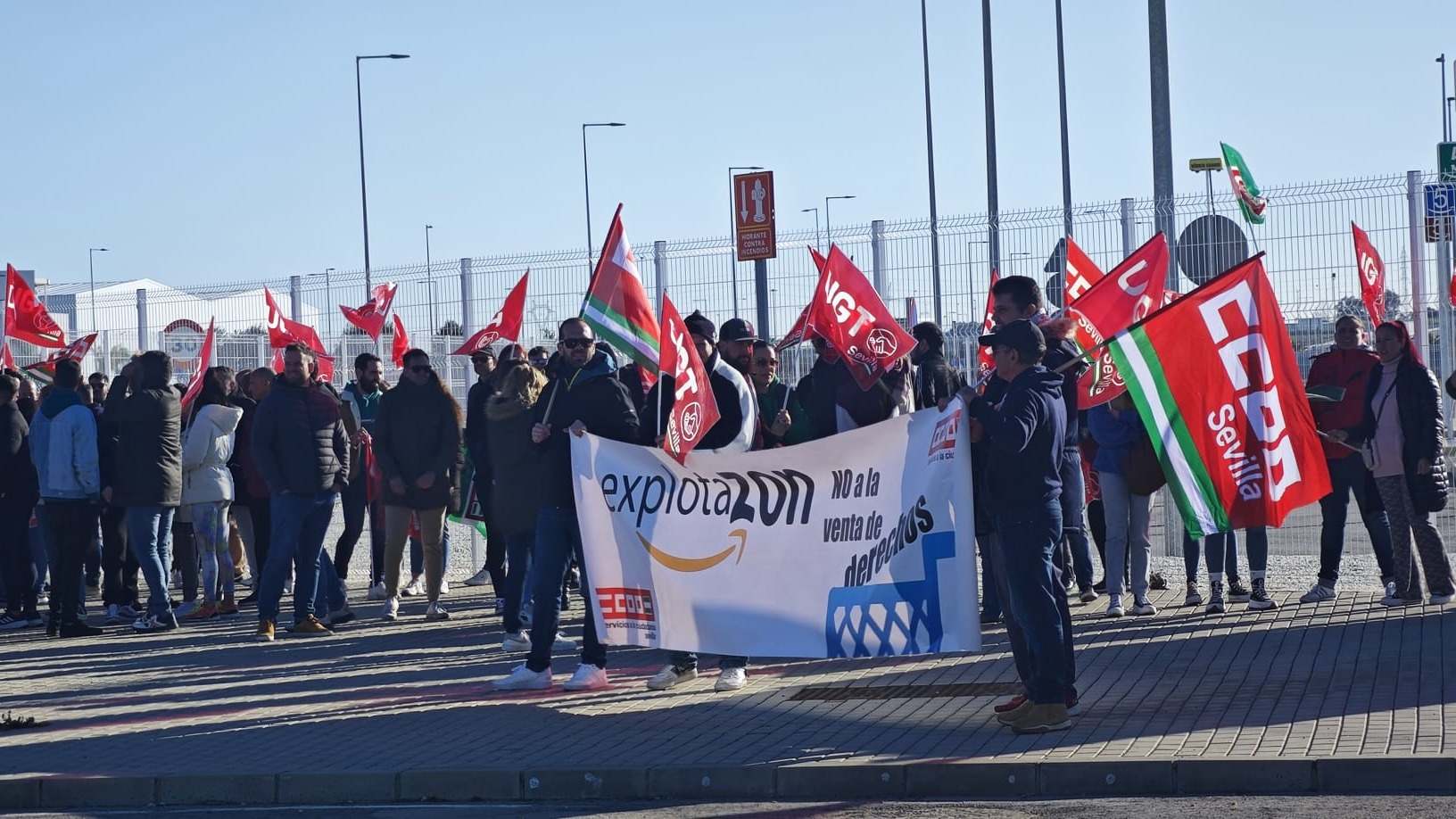 protestas amazon andalucía