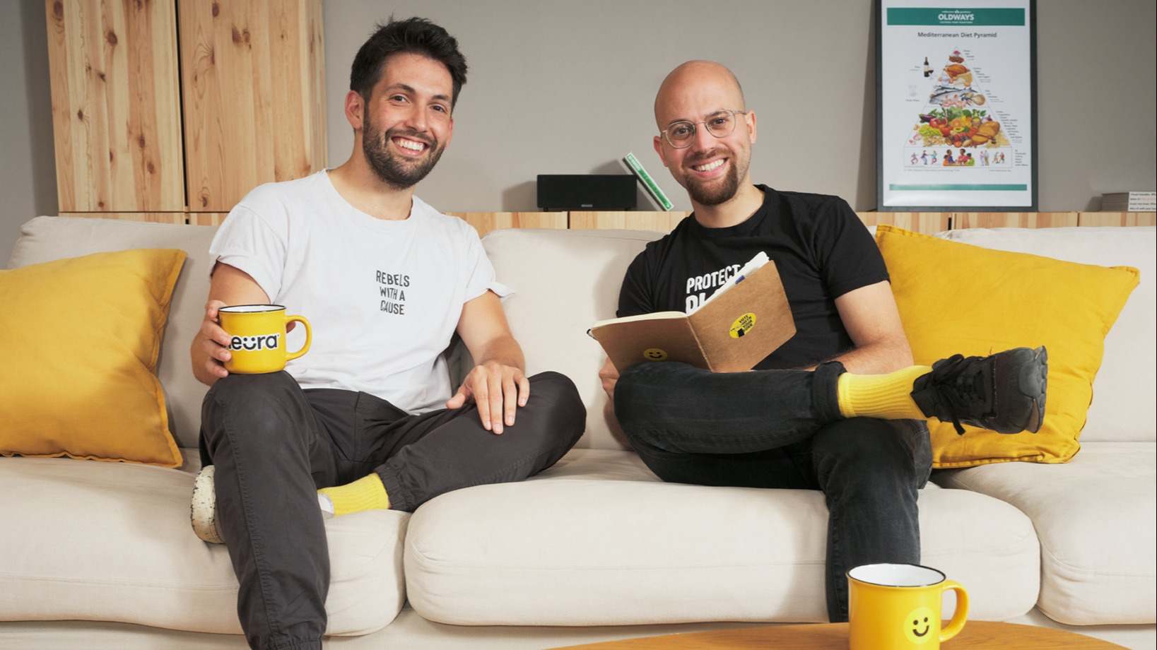 Bernat Añaños y Marc Coloma, co fundadores de Heura Foods.