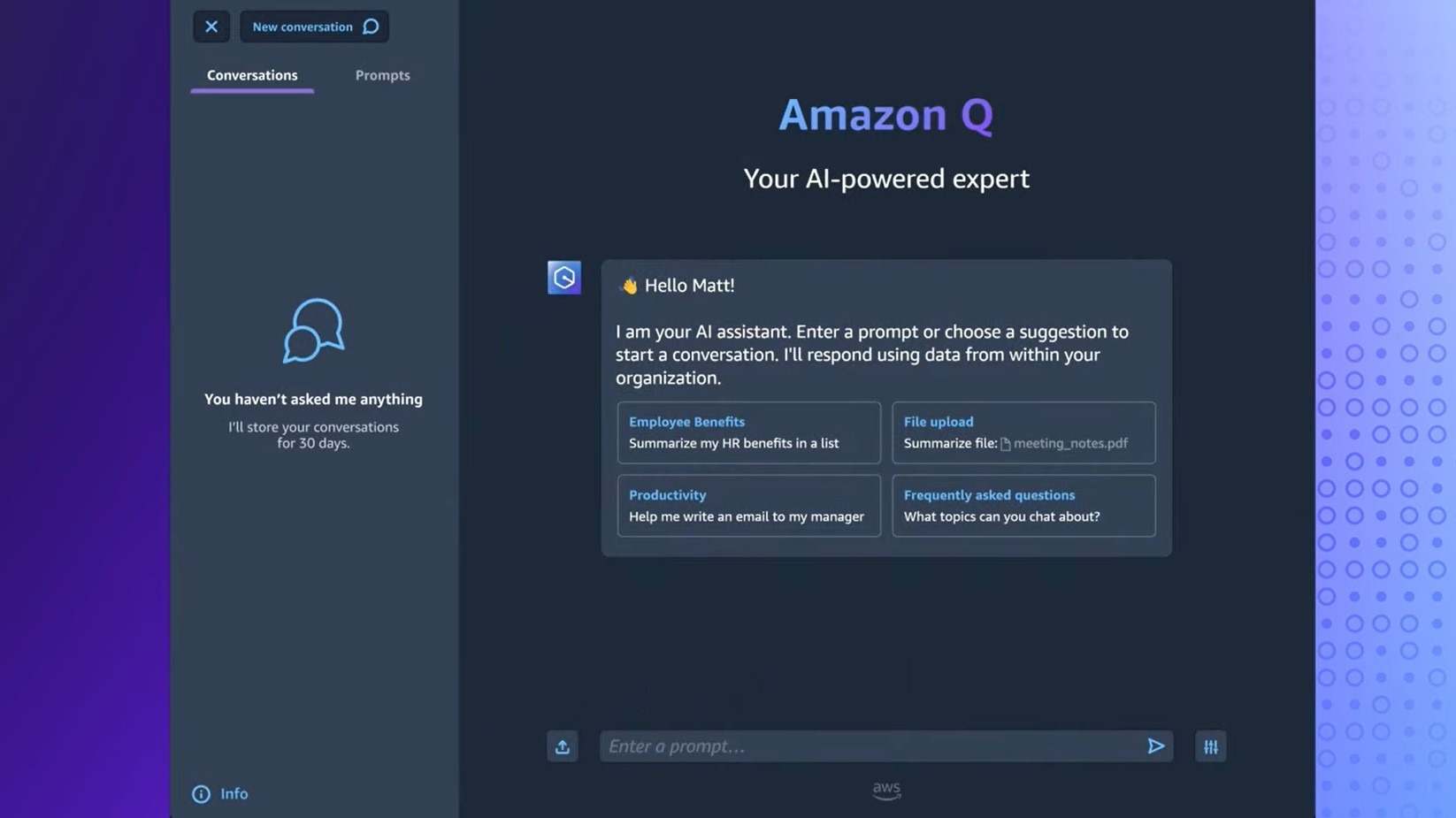 Amazon Q, la nueva IA enfocada al entorno empresarial