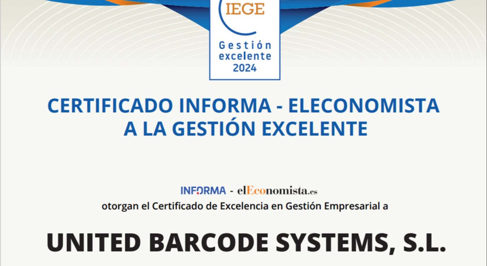 Gestión empresarial excelente