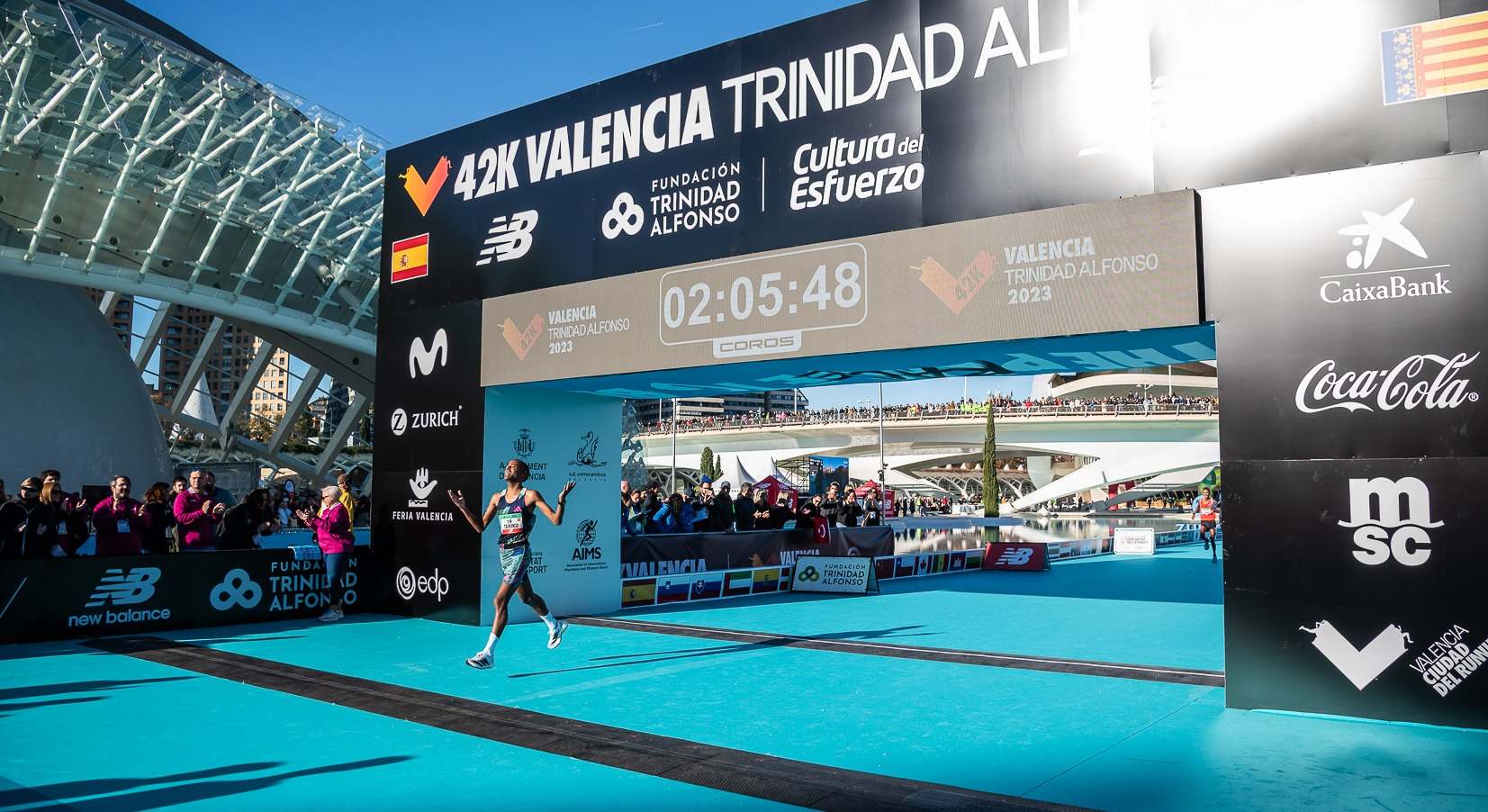 Maratón de Valencia.