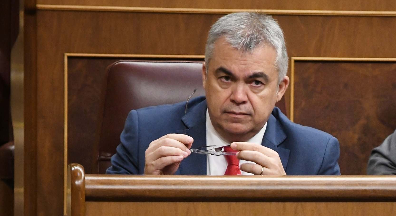 Santos Cerdán en el Congreso de los Diputados
