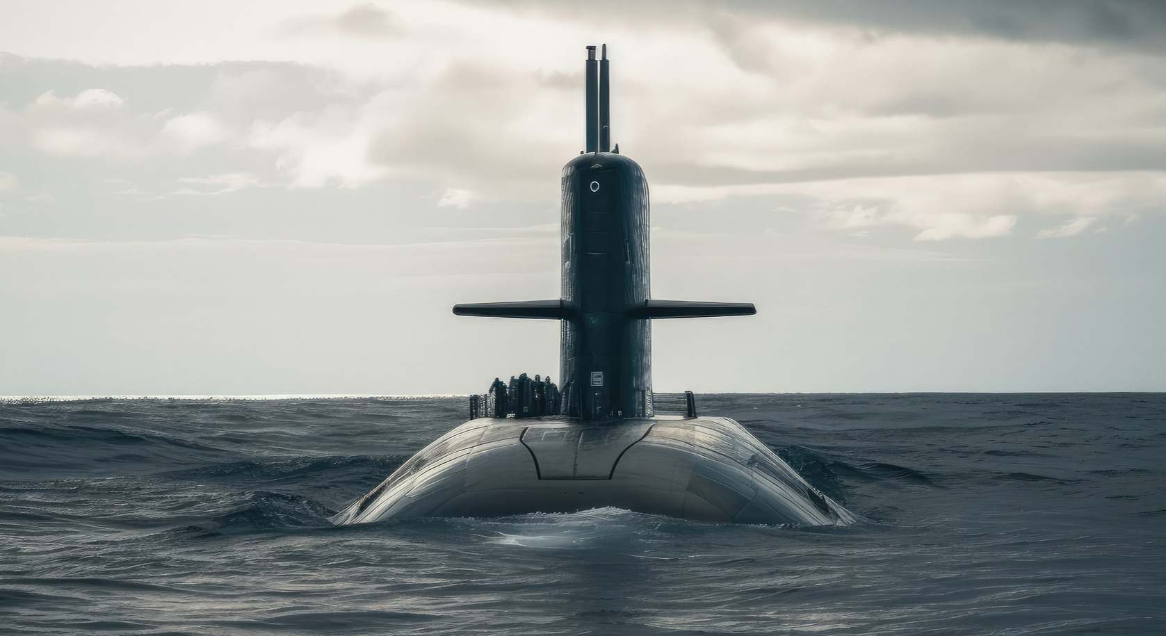 un submarino fabricado por valores defensivos