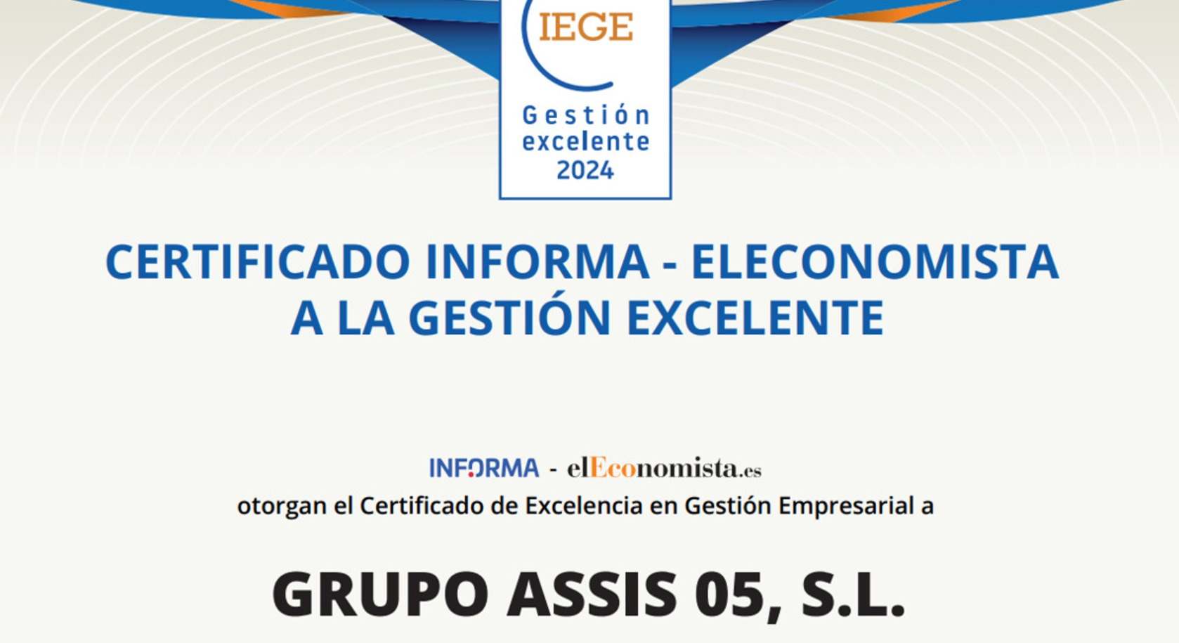 Gestión empresarial excelente