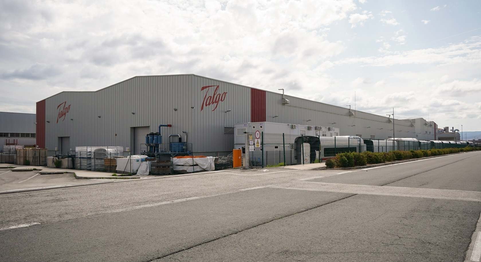 Instalaciones de Talgo en Rivabellosa (Álava). Europa Press
