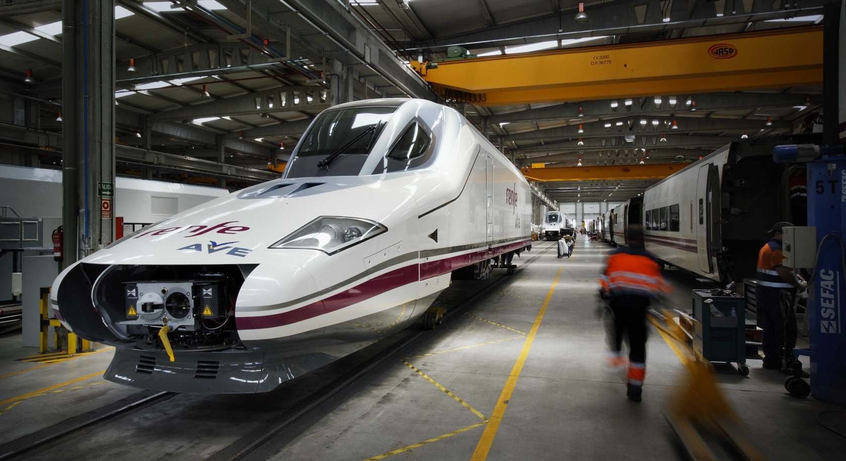 Fábrica de Talgo. / Talgo