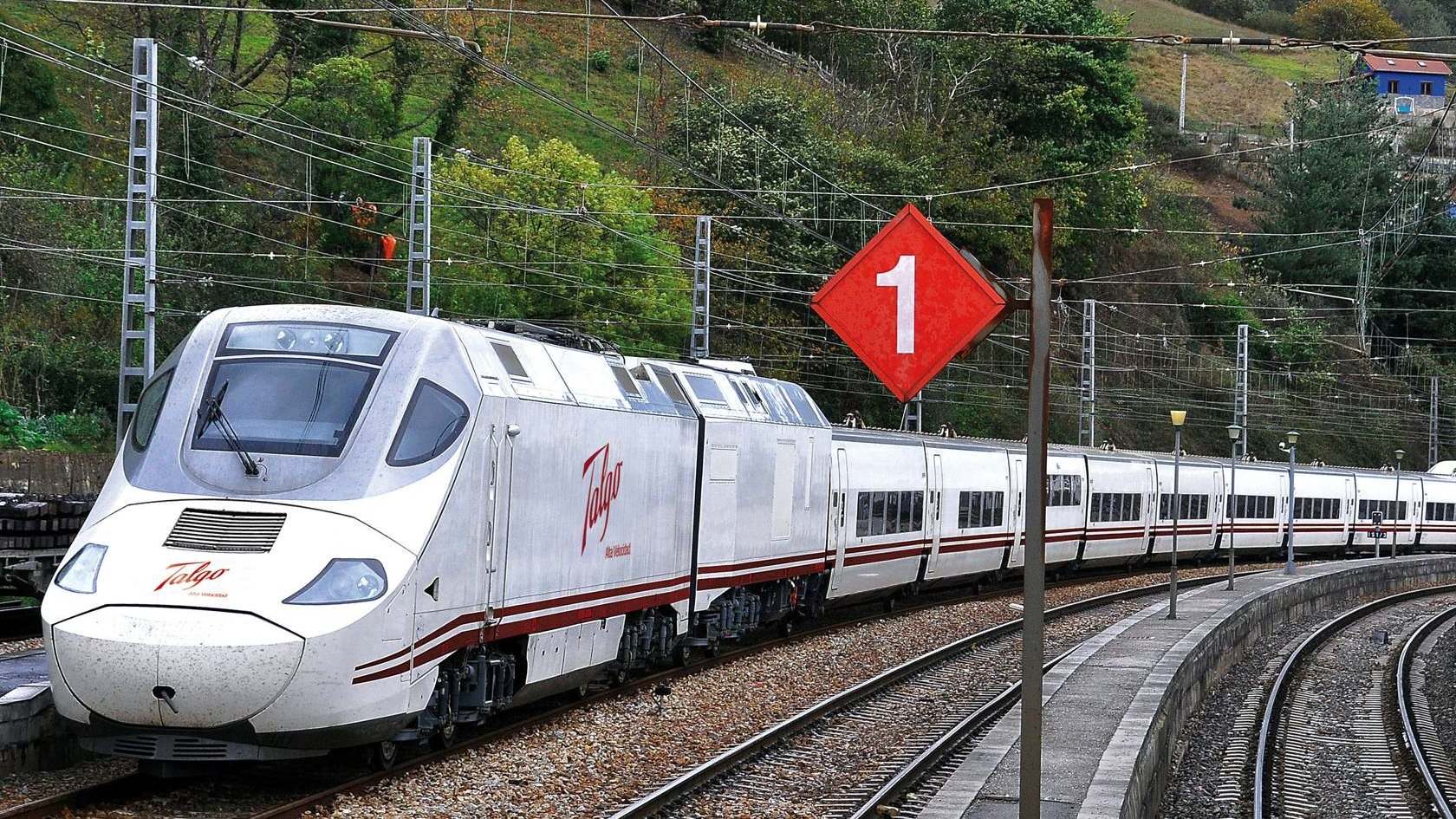 Un tren Talgo