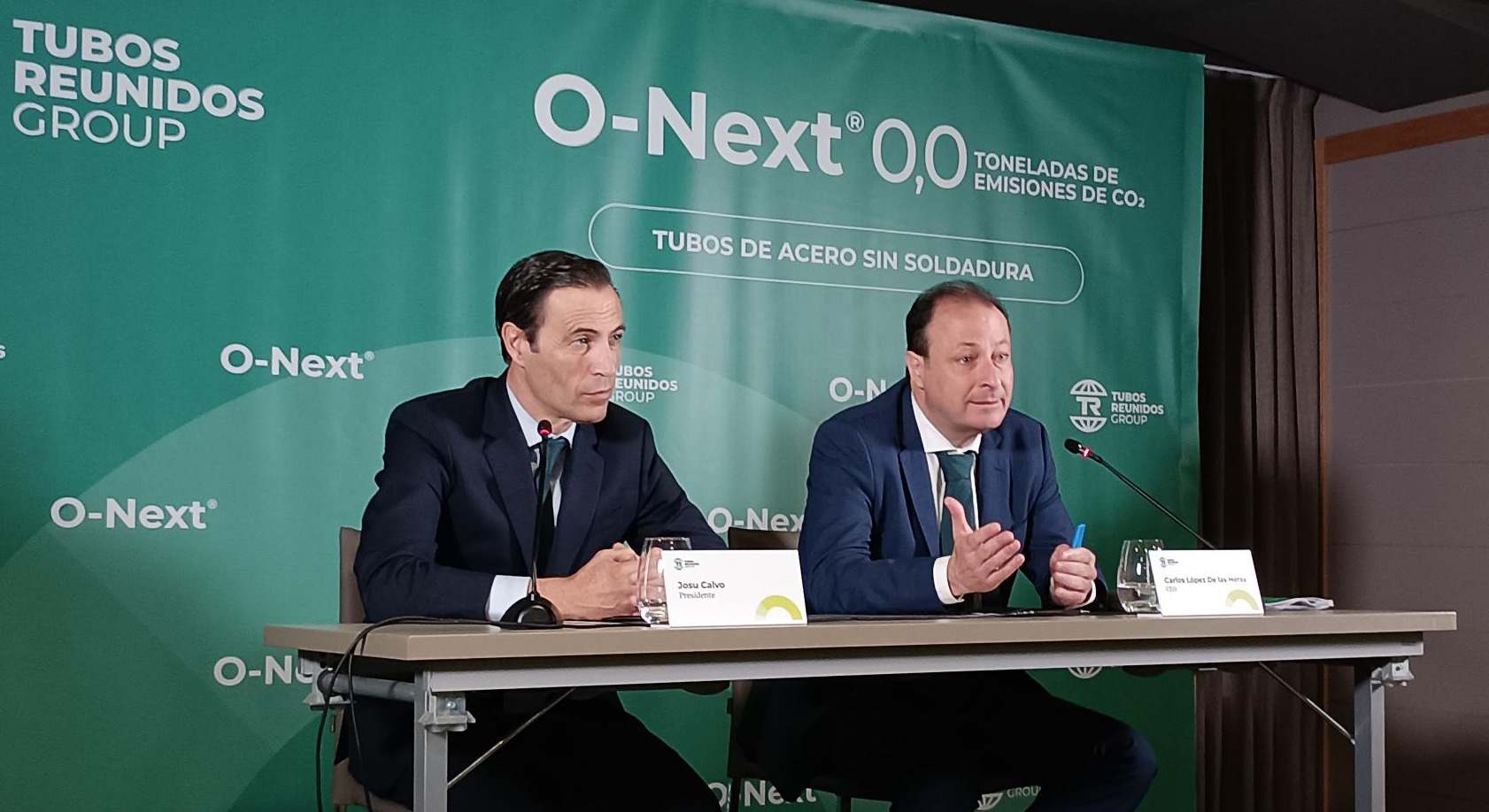 Josu Calvo y Carlos López de la Heras, Tubos Reunidos.