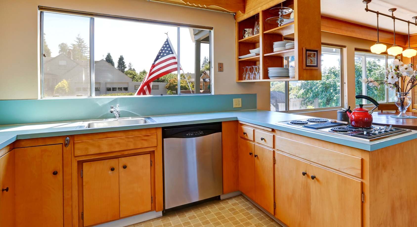 Una cocina de EEUU. Foto: Dreamstime