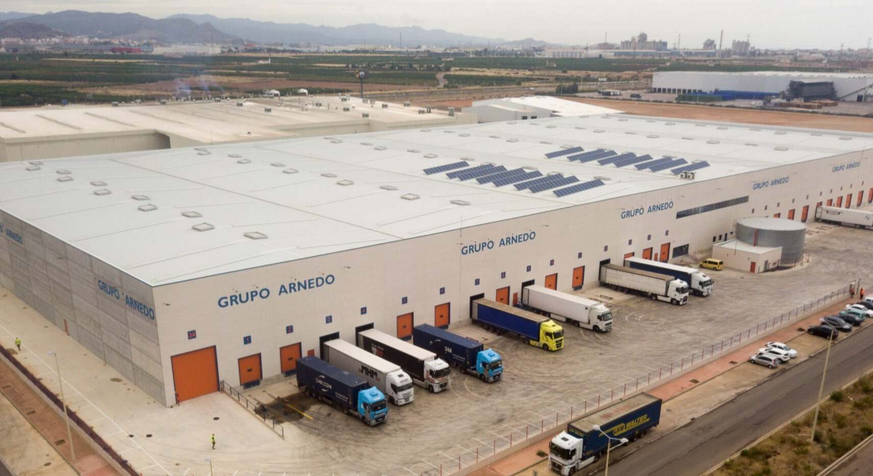Una de las plataformas de Grupo Arnedo en Sagunto.