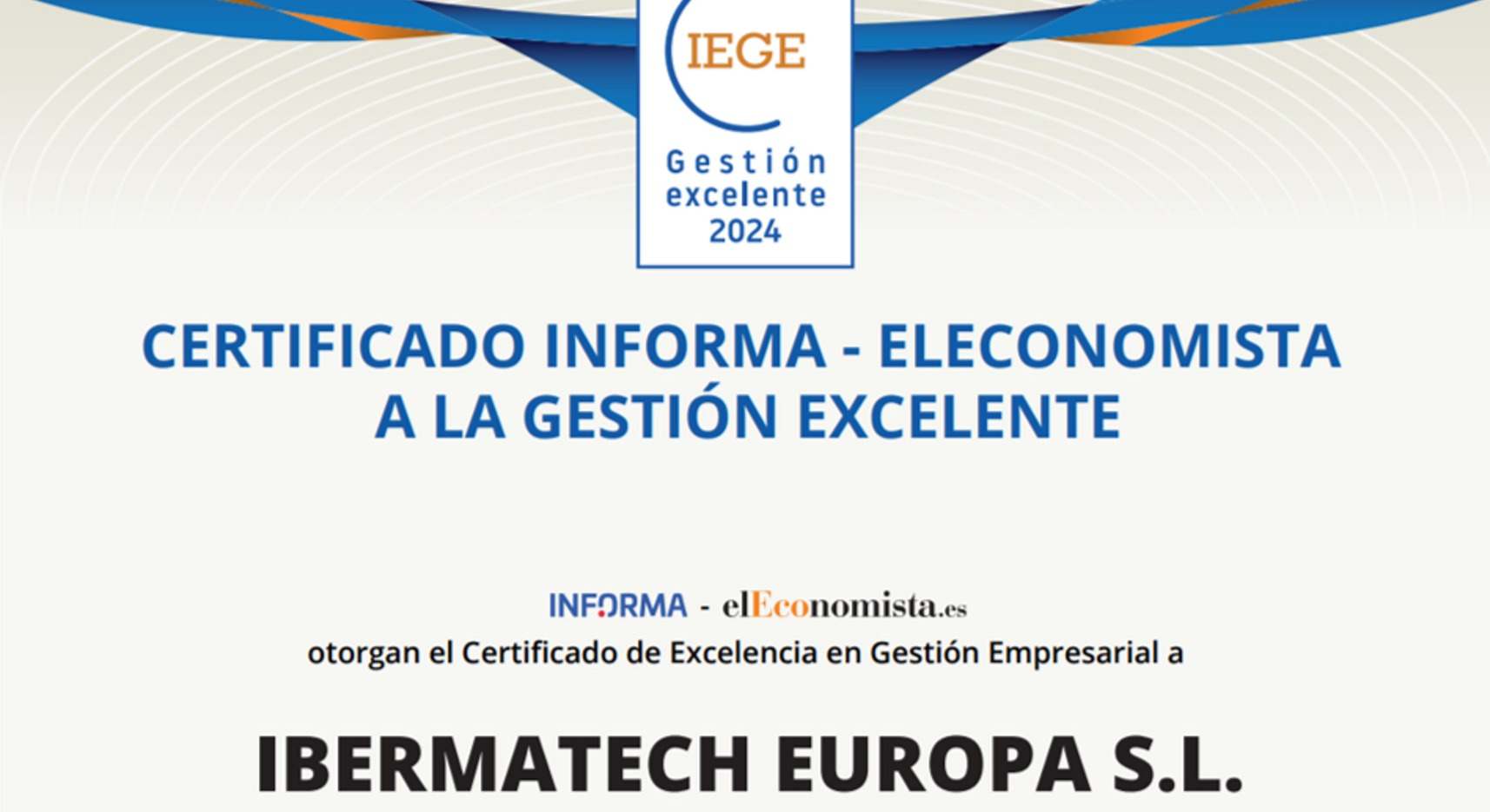 Gestión empresarial excelente